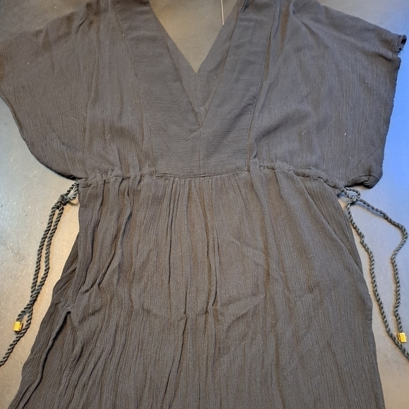 Lauren By Ralph Lauren Black Tunic/Cover Up/ Dress/Tunic Top - Picture 4 of 5